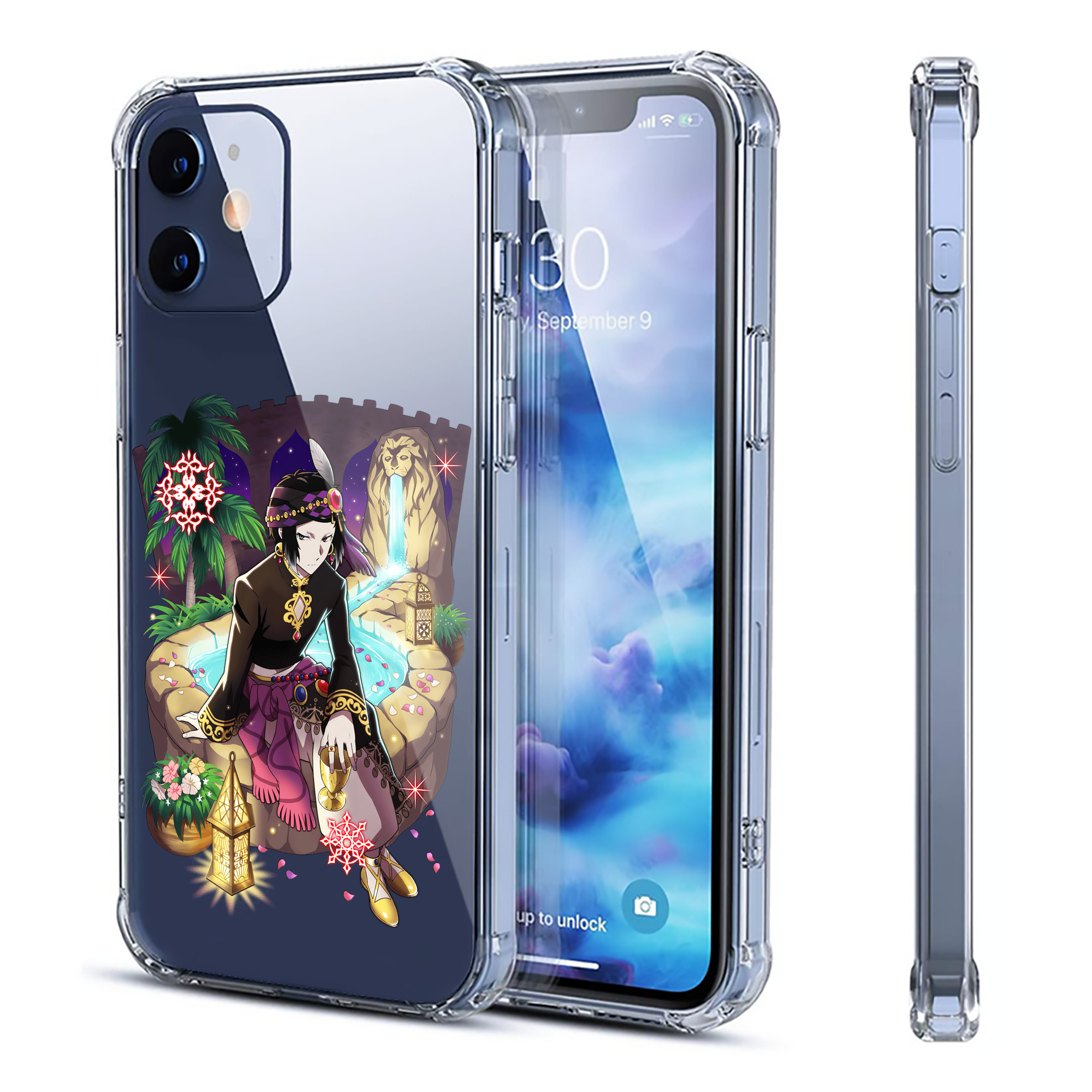 （画像用） 文豪ストレイドッグス Bungo Stray Dogs 【iPhone 12シリーズ対応】透明スマホケース（クリアソフトケース）